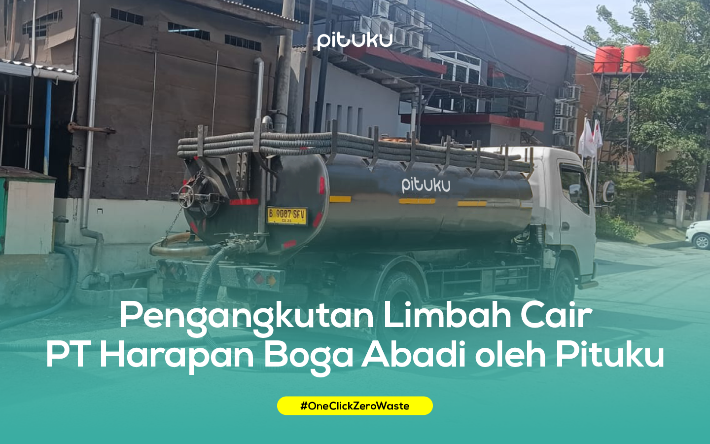 Pengangkutan Limbah Cair PT Harapan Boga Abadi oleh Pituku